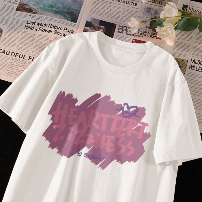 Áo Thun Unisex 100% Cotton Nguyên Chất Ngắn Tay Phong Cách Hàn Quốc Mới NRVP 2023