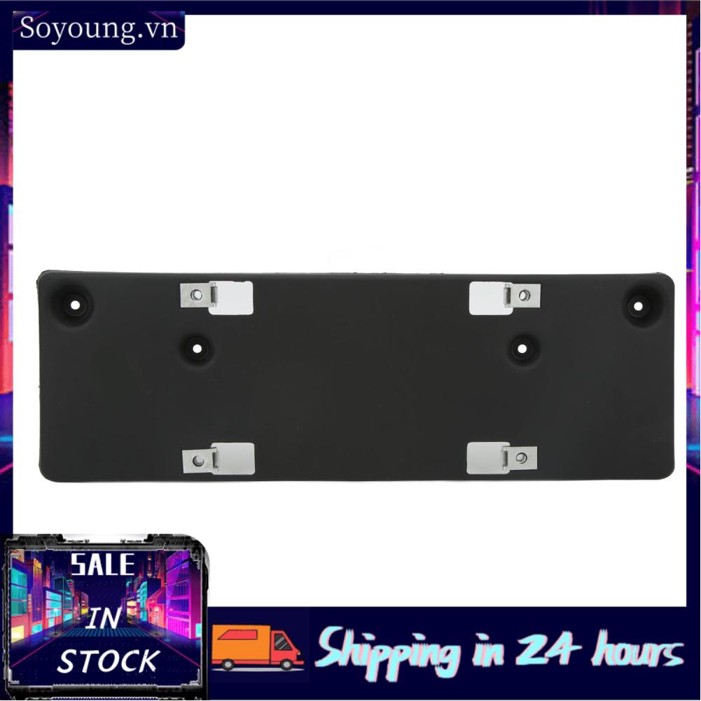 Soyoung Car License Plate Holder  High Toughness Black Shockproof A1668808600 for Vehicle