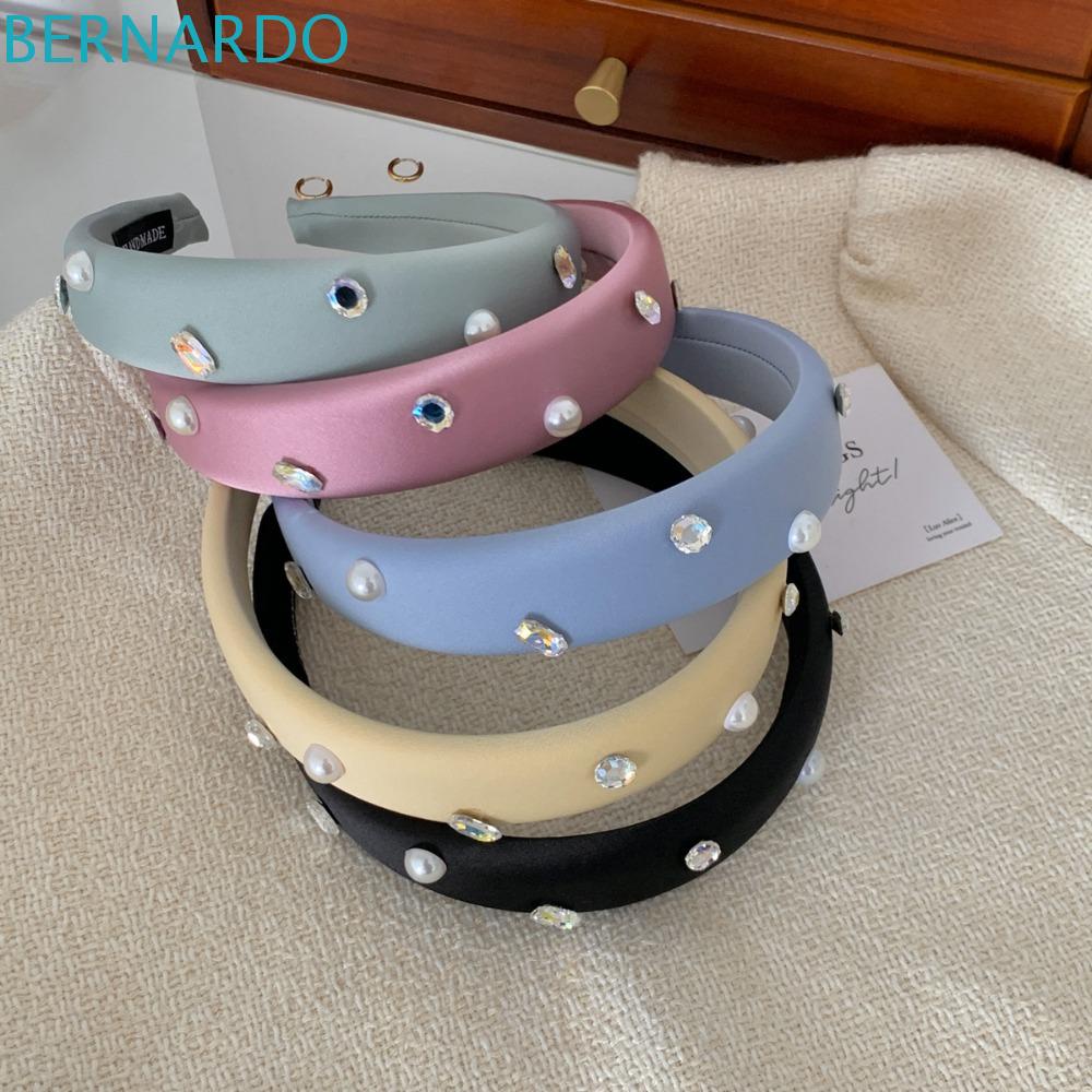 Băng Đô Cài Tóc Màu Trơn Trang Điểm Cho Nữ