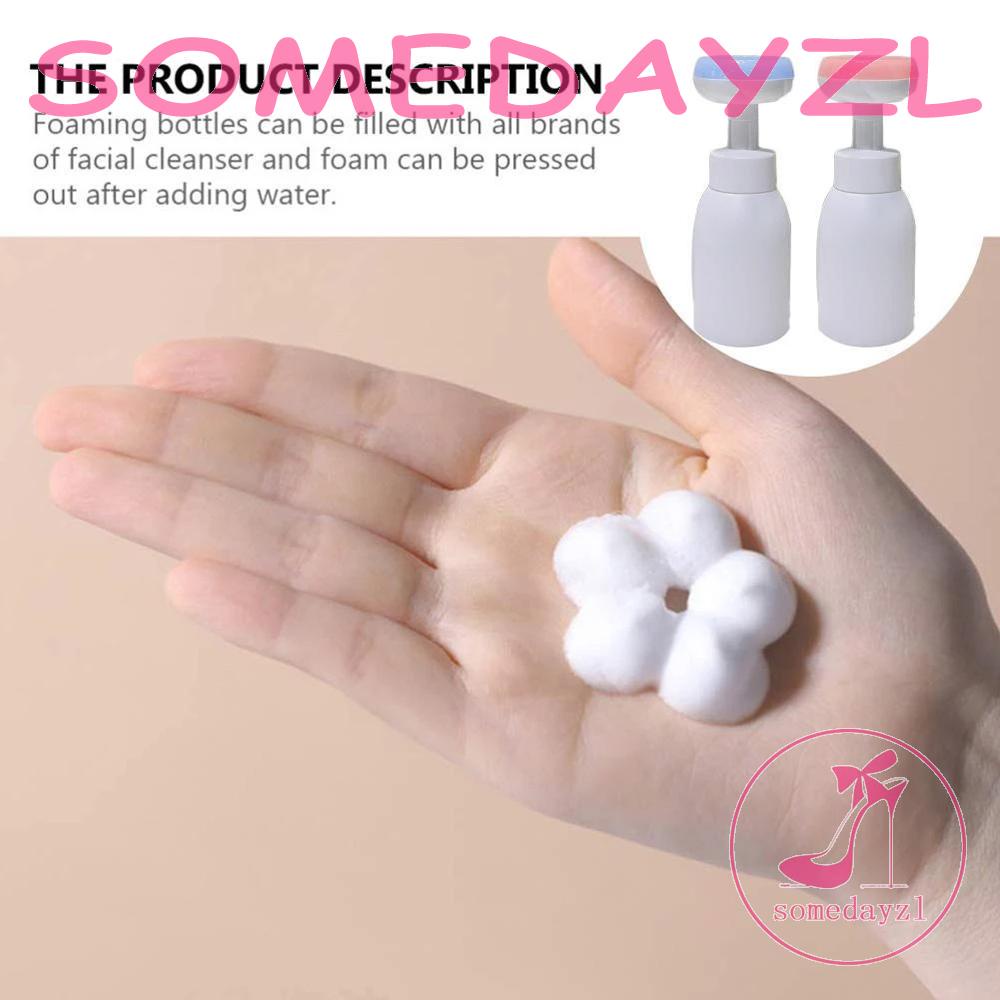 Chai Rỗng Đựng Mỹ Phẩm Bằng Xốp Hình Bông Hoa Nhiều Màu Sắc Sáng Tạo Tiện Lợi