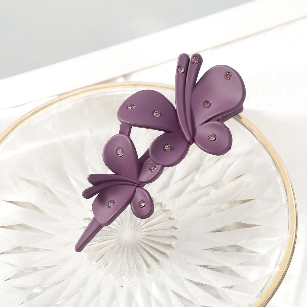 Kẹp tóc HAIMEIKANG hình bướm màu kẹo thời trang Hàn Quốc cho nữ