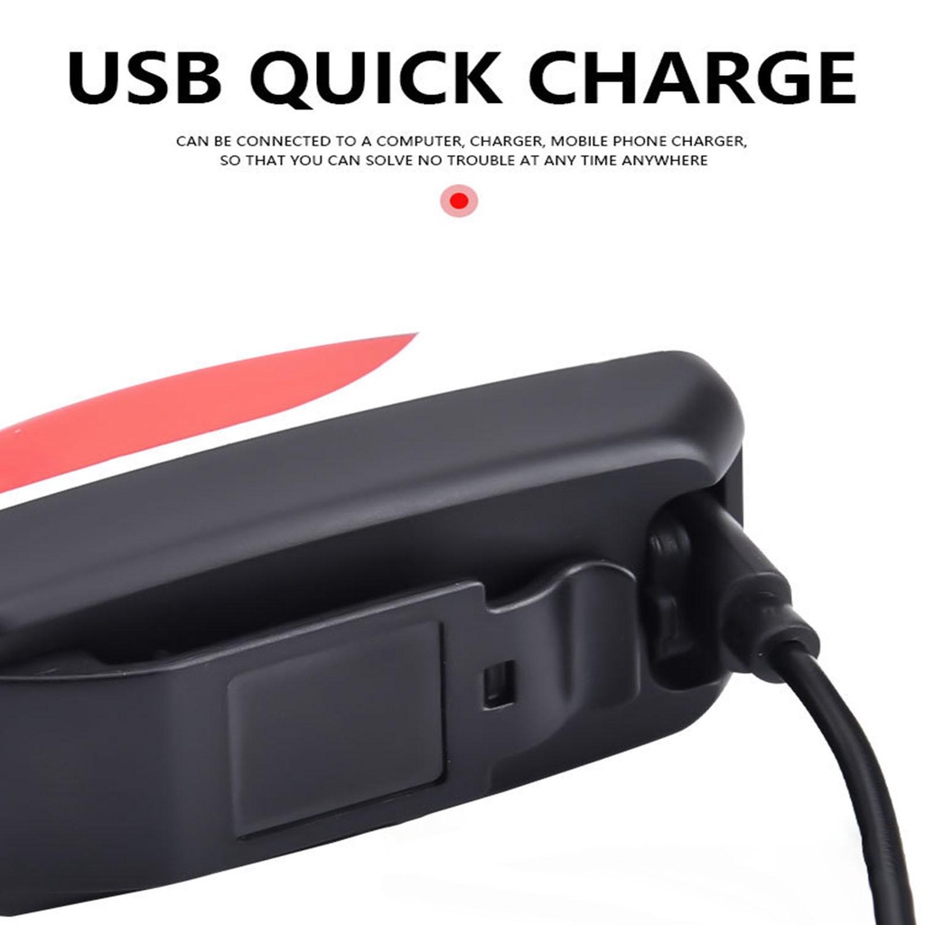 Đèn Pin Cảnh Báo An Toàn Phía Sau Xe Đạp Dành Cho Nam Nữ