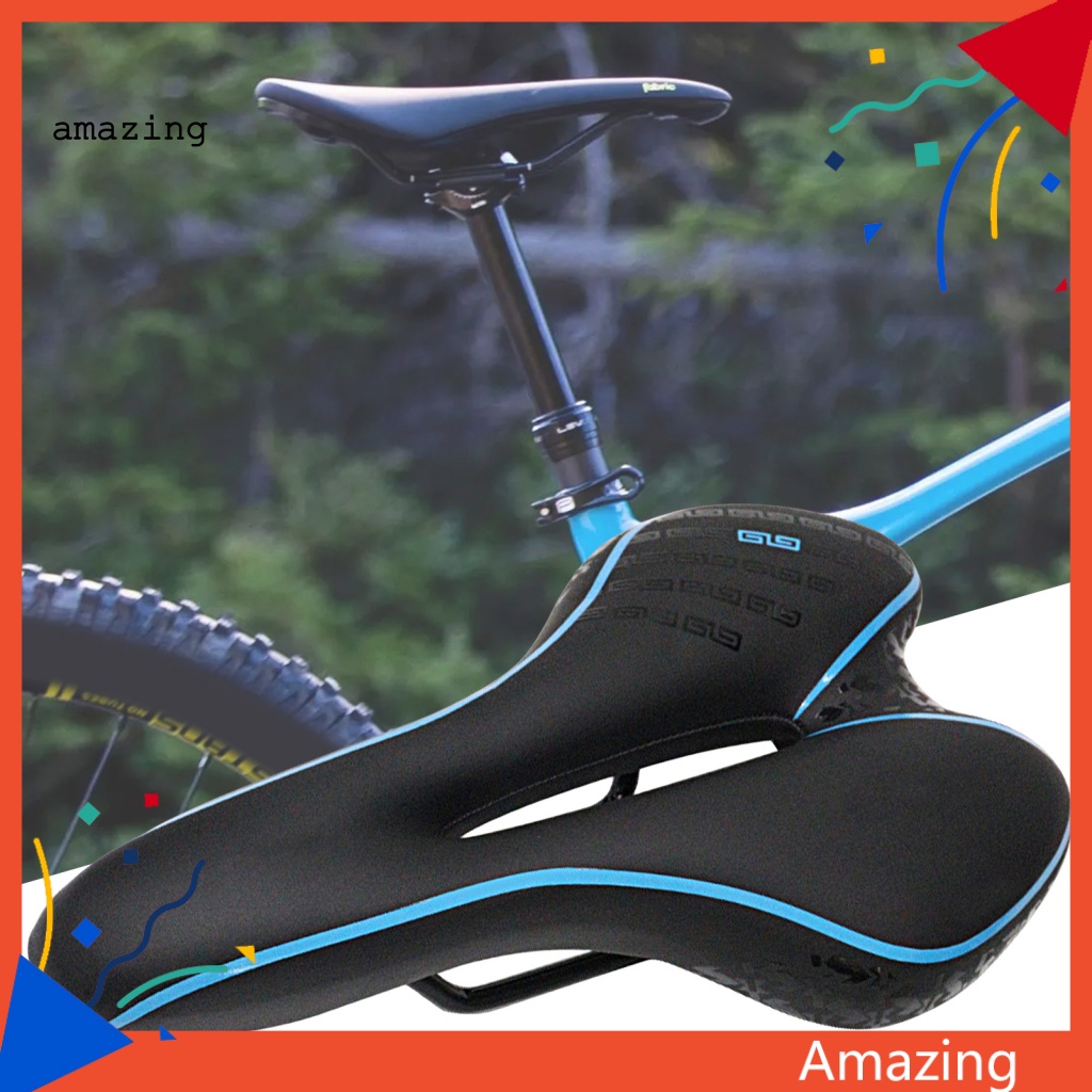 Yên Xe Đạp Leo Núi Bằng Silicone Thoáng Khí Chống Biến Dạng Dễ Lắp Đặt