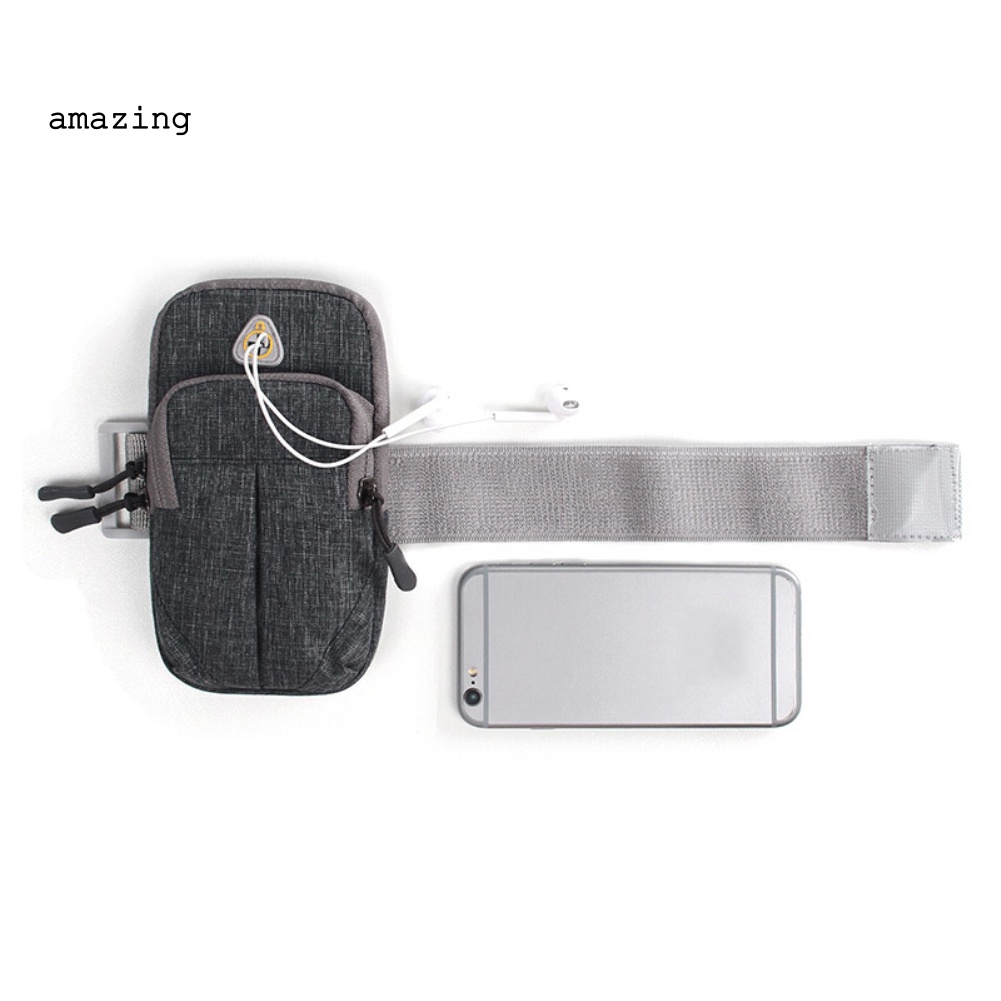 Túi Đựng Điện Thoại Đeo Cánh Tay Có Lỗ Xỏ Tai Nghe Khi Tập Thể Thao
