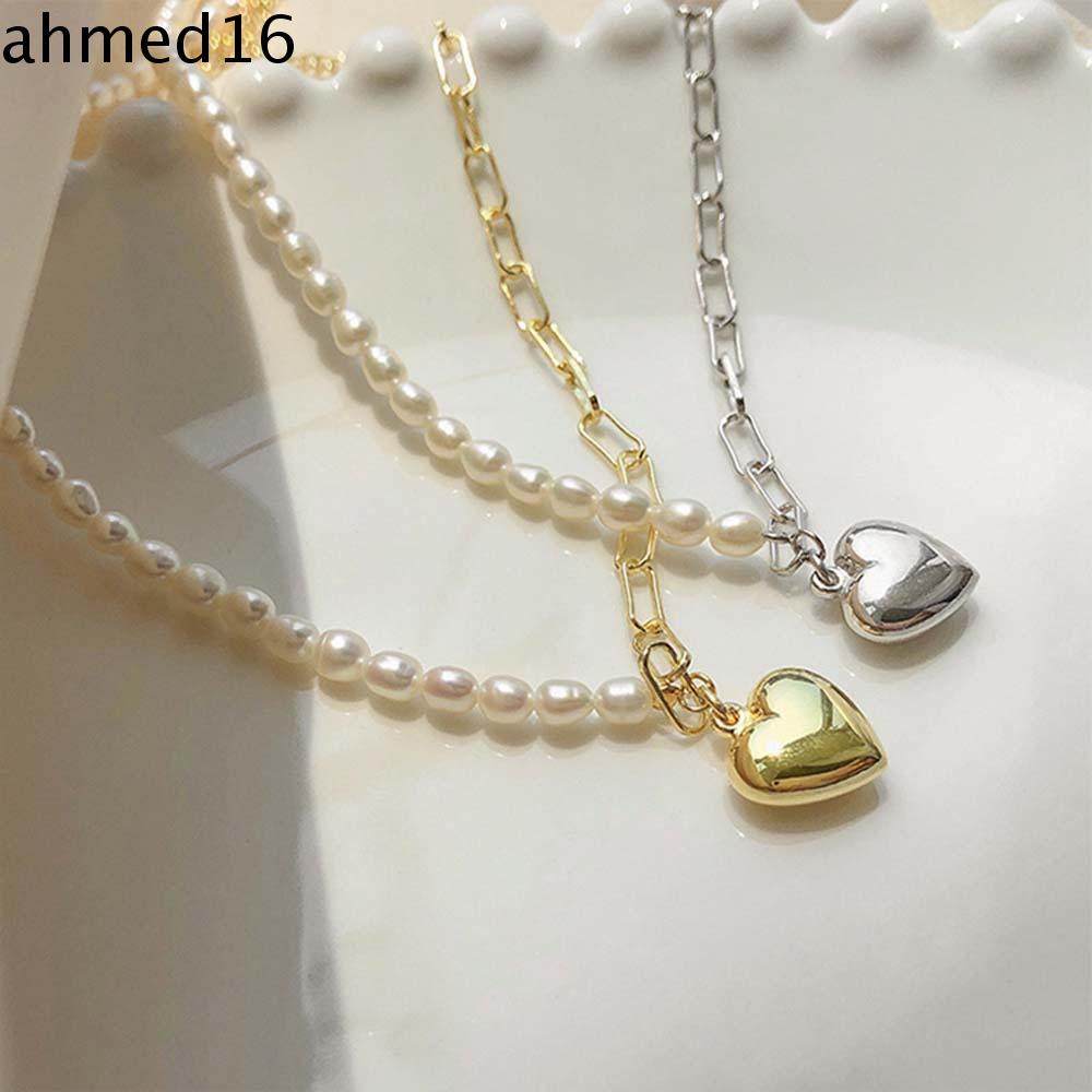 Vòng cổ Đồng Mặt Hình Trái Tim Thanh Lịch Cho Nữ
