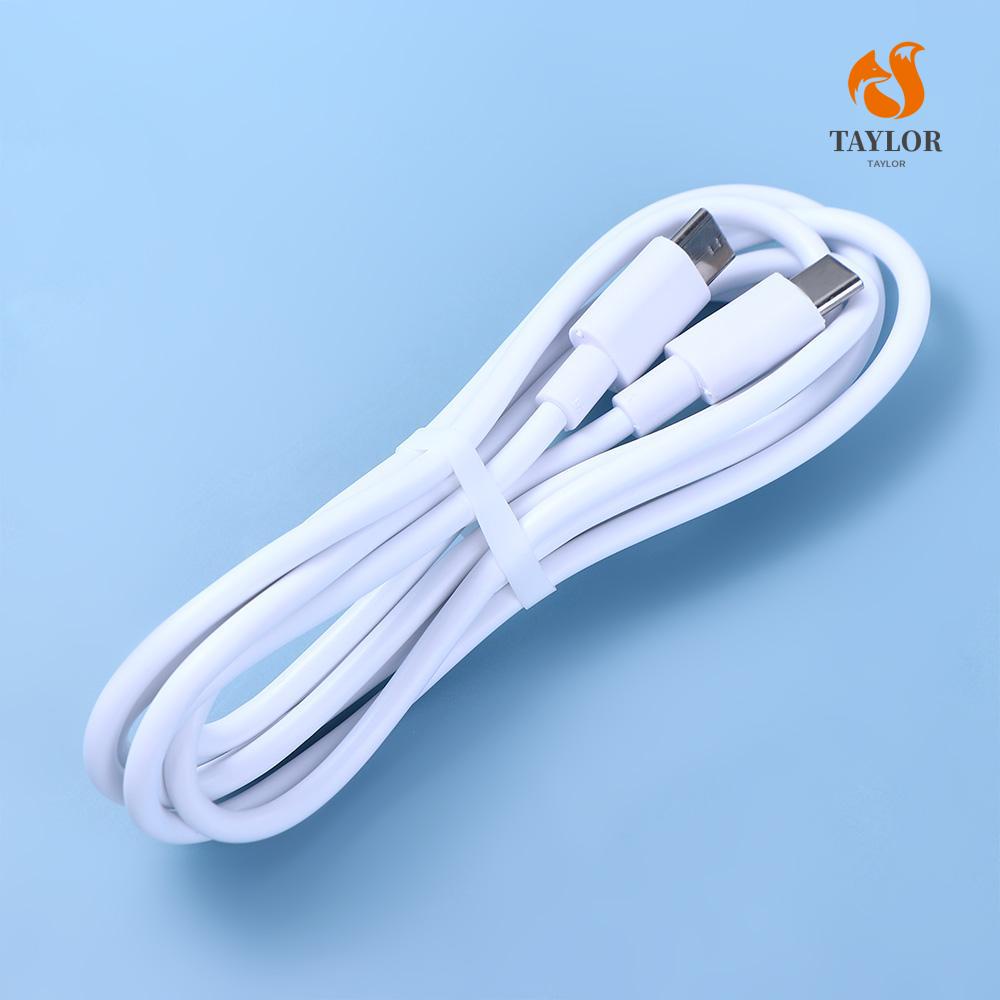 Dây Cáp Sạc Dữ Liệu USB Loại C Sang Type C 0.3M / 1m / 2m Chuyên Dụng Cho Điện Thoại TAYLOR1