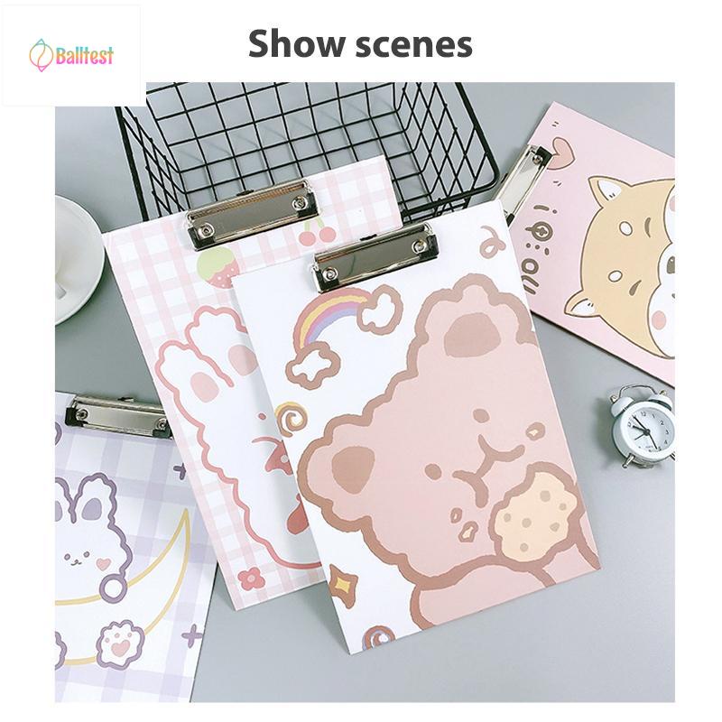 💜Kẹp tài liệu size A4 trình ký đơn hoạ tiết cute