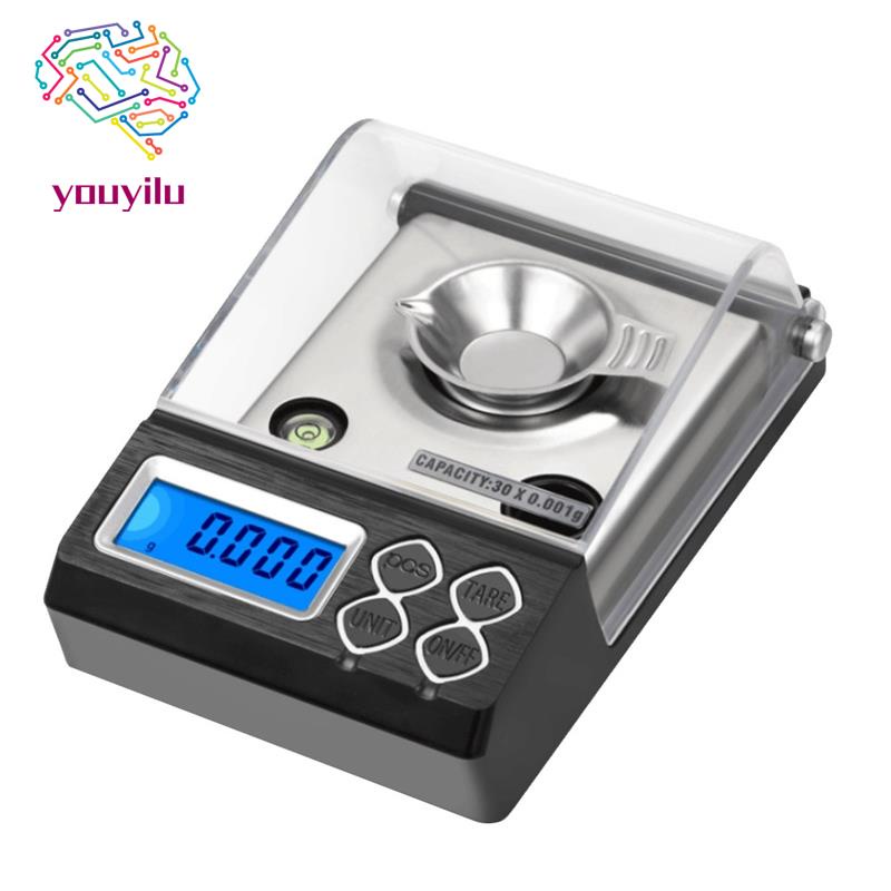 Cân Điện Tử Độ Chính Xác Cao 30G / 0.001G