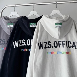 Áo khoác hoodie, áo khoác nam nữ in logo wz-2023 màu sắc chất nỉ đẹp form rộng cá tính hot trend. tp