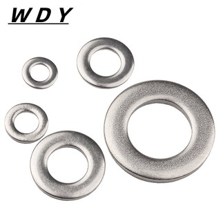 Máy giặt đệm phẳng bằng thép không gỉ 304 mở rộng và dày M1.6M2M3M4M5
