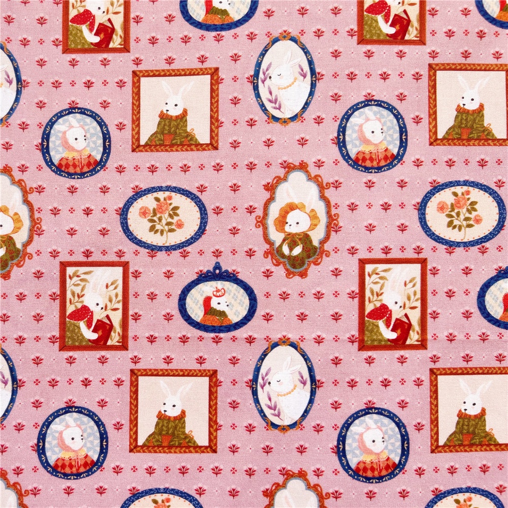 Vải Cotton Họa Tiết Chó Mèo Hoạt Hình Dùng May Vá Diy