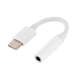 QKC Mini Type-C To 3.5mm Earphone Cable Adapter Usb 3.1 TypeC Male To 3.5