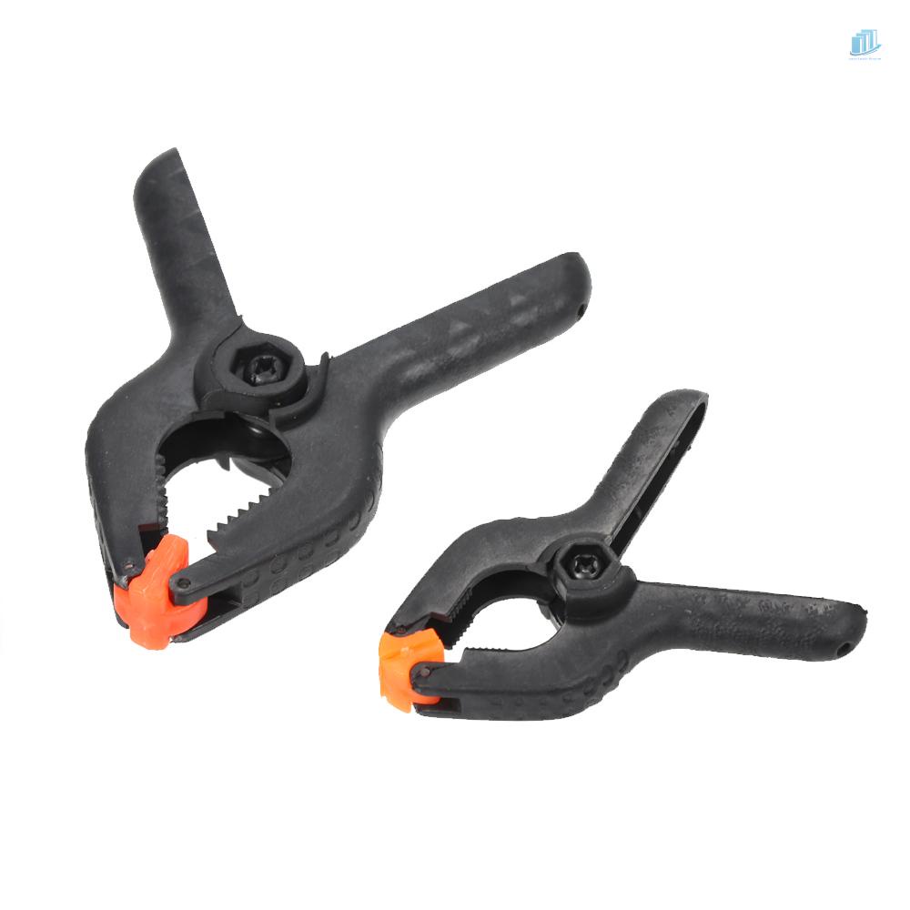 Set 10 Đầu Kẹp Lò Xo Bằng Nhựa Nylon Đa Năng 6 * 2 &quot;Làm Nền Chụp Ảnh DIY