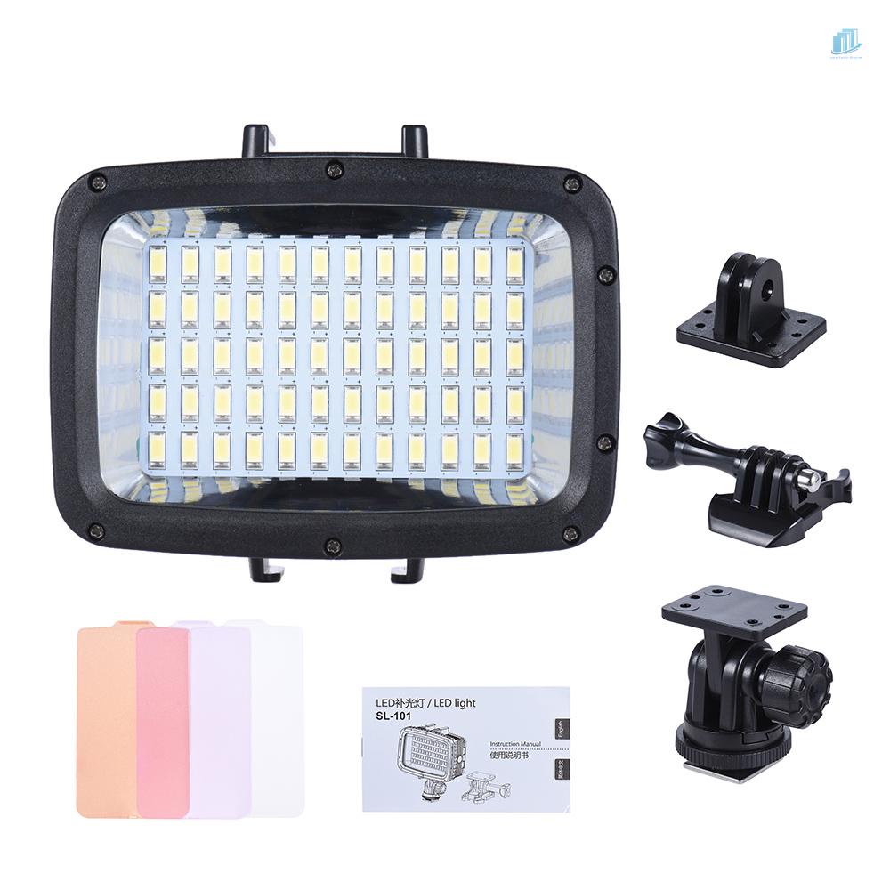 ANDOER Bộ 60 Đèn LED 1800LM 3 Chế Độ 40m 5500K Siêu Sáng Chống Thấm Nước Chuyên Dụng Cho 10 Xiaomi Yi SJCAM Action Cam &amp; for