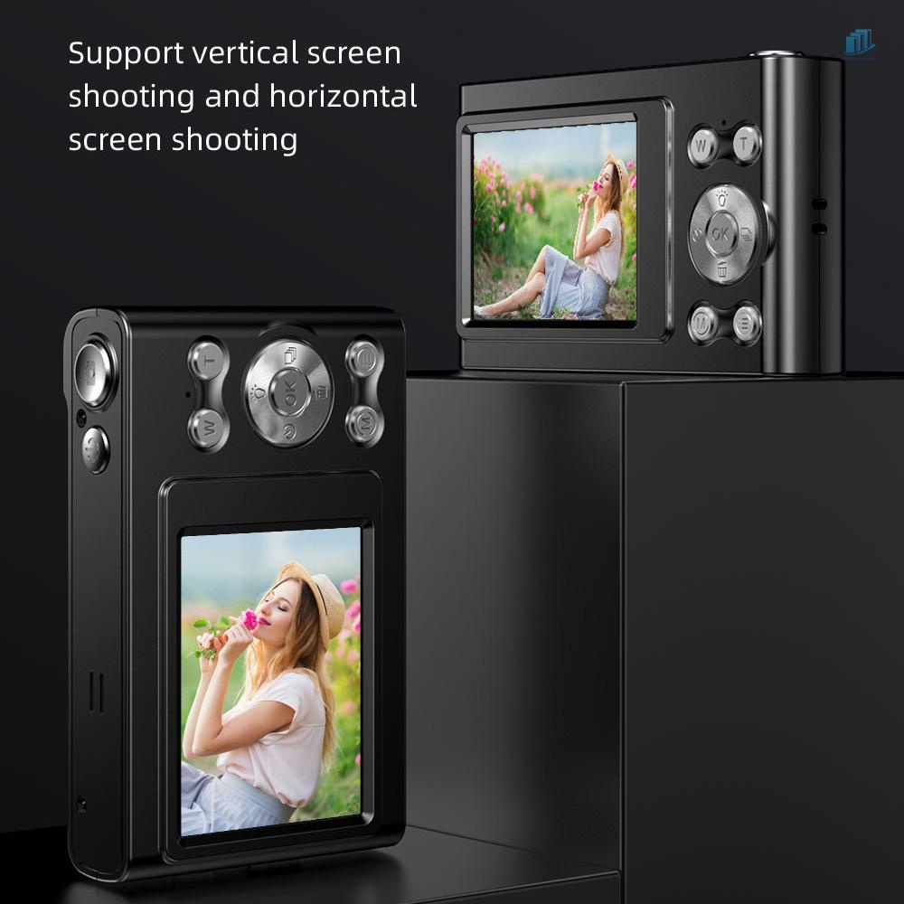 Máy Quay Kỹ Thuật Số Andoer 4K Màn Hình 48MP 2.4 Inch IPS 16X Chống Rung Lắc Tích Hợp Pin 32G