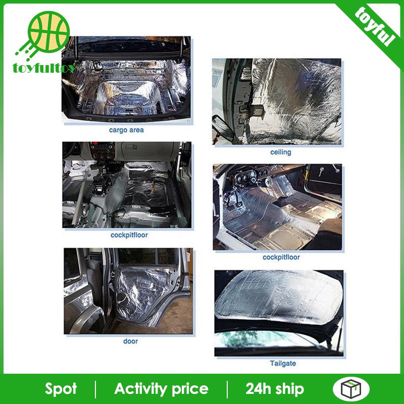 Miếng Lót Cách Nhiệt Chống Thấm Nước Dễ Lắp Đặt Kích Thước 50x30cm Dành Cho Ô Tô