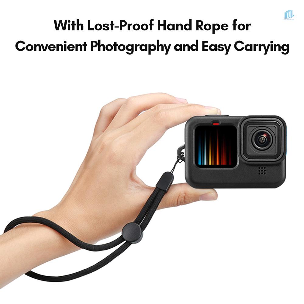 Bộ Khung Bảo Vệ Máy Ảnh Thể Thao Andoer + Kính Cường Lực + Vỏ Bảo Vệ Ống Kính Thay Thế Chuyên Dụng Cho smartwatchinone Andoer 10 9