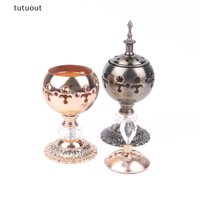 Đế Đốt Trầm Hương Mini Bằng Kim Loại Hình Nón Dùng Trang Trí Phòng Tập Yoga