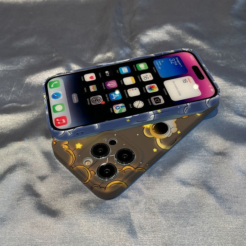 Ốp Điện Thoại Cứng Họa Tiết Phi Hành Gia Cho Iphone 11 Promax 1213 RS72 714 xr Xs Plus