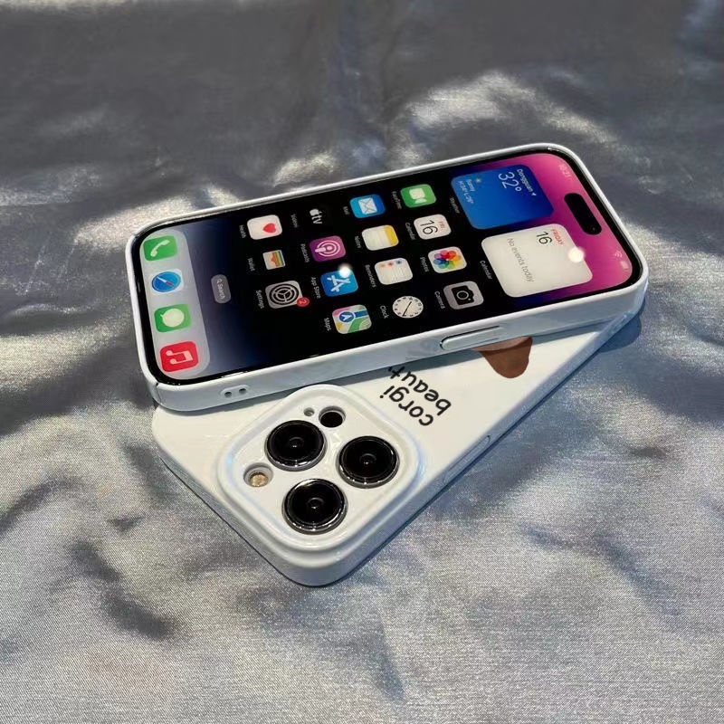 Ốp Điện Thoại Cứng Hình Chó Mèo Dễ Thương Cho Apple / max12 D6SV 11 / xsmax8p ins1314pro