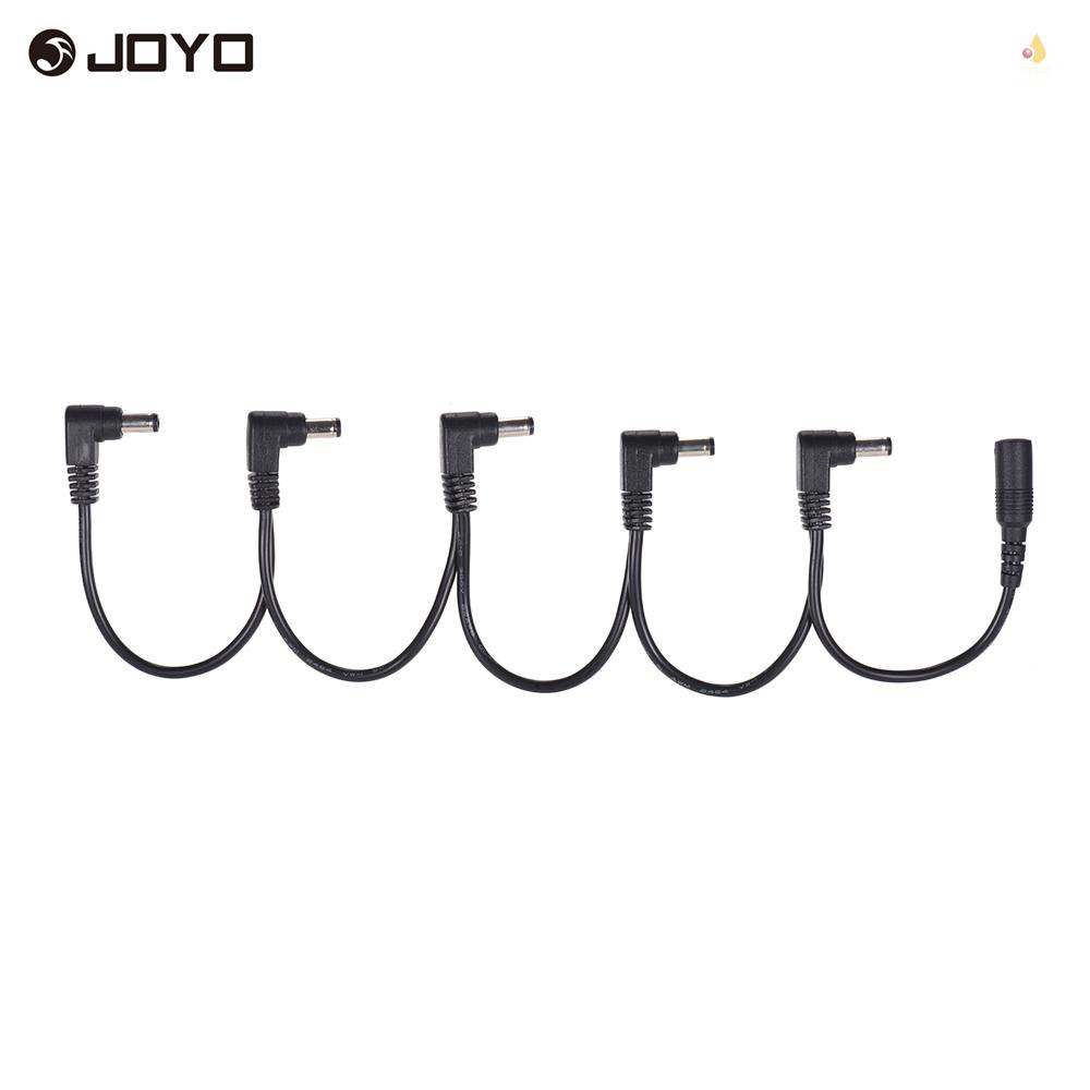 Dây Cáp Nguồn JOYO CM-24 5 Chiều Cho Tạo Hiệu Ứng Đàn Guitar Bass DC 9V