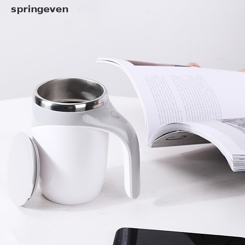 Cốc Khuấy Cà Phê Tự Động Thông Minh Bằng Thép Không Gỉ Có Thể Sạc Lại