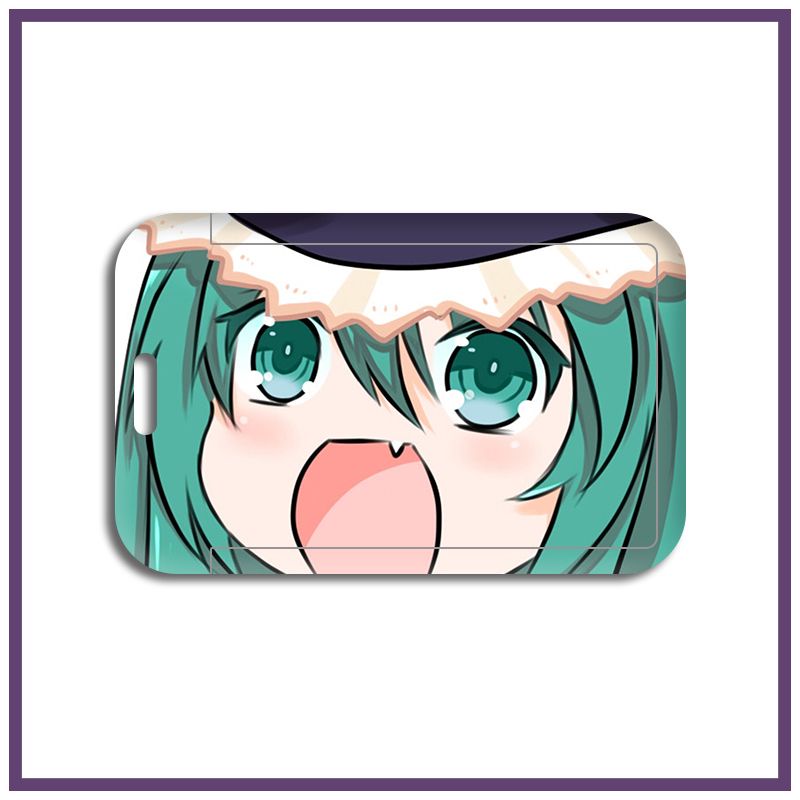 Vỏ Bọc Thẻ ID / Thẻ Ngân Hàng / Xe Bus Họa Tiết Hoạt Hình Date A Live DIY