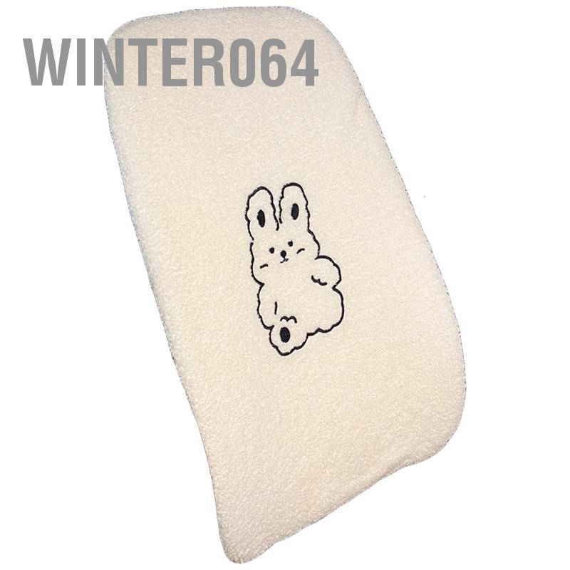 Winter064 Hỗ Trợ Lưng Xe Hơi Phong Cách Hoạt Hình Dễ Thương Thân Thiện Với Làn Da Berber Lông Cừu Đa Năng Đệm Ô Tô Cho Nội Thất