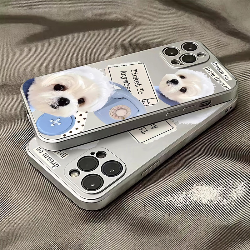 Ốp Điện Thoại Bằng TPU Silicone Mềm Mạ Điện Chống Sốc Cho IPhone 11 14 13 12 Pro XS Max XR X 8 7 6S Plus