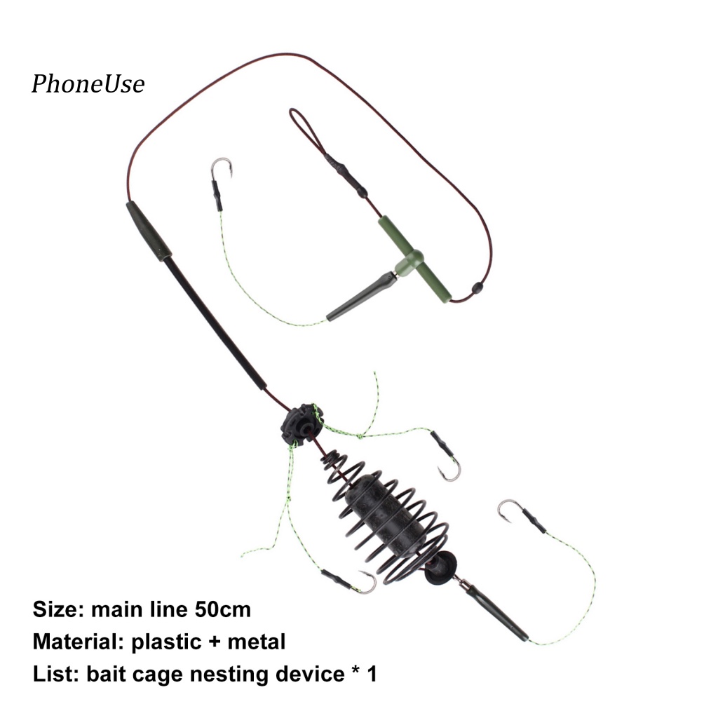 Lồng Đựng Mồi Câu Cá Bằng Nhựa PU Chịu Lực Tốt