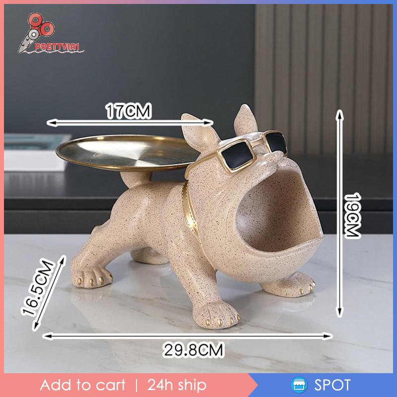 Hộp Đựng Đồ Dùng Hình Chú Chó Bằng Nhựa Độc Đáo Trang Trí Nhà Cửa / Tiệc Tùng / Phòng Ngủ 1
