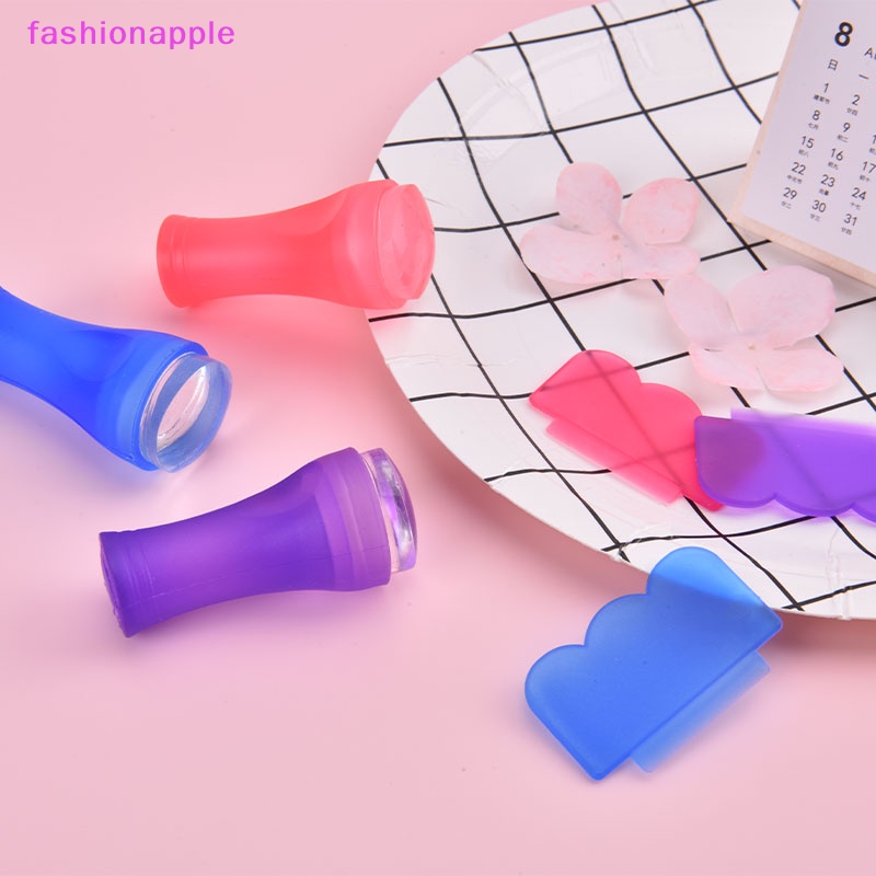 Bộ Dụng Cụ In Hình Móng Tay Bằng Silicone