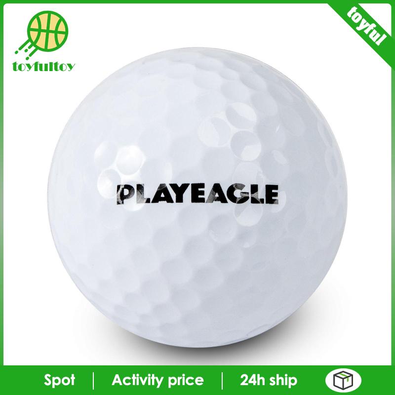 Set 10 Quả Bóng Golf Hai Lớp Màu Trắng Cho Nam