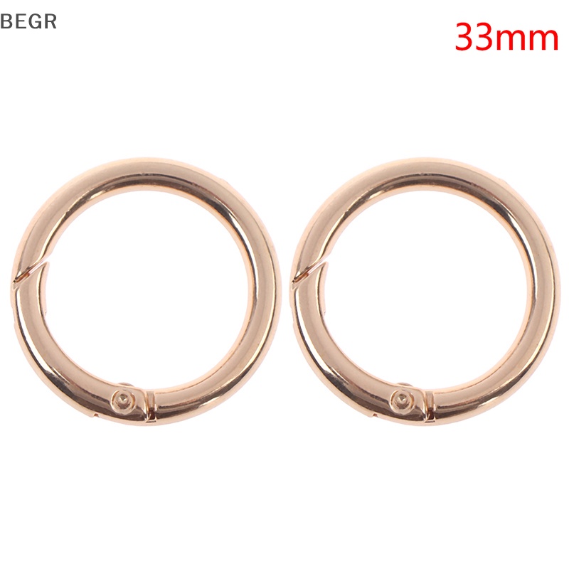 Bộ 2 Móc Khóa Chữ O Bằng Kim Loại Cho Túi Xách