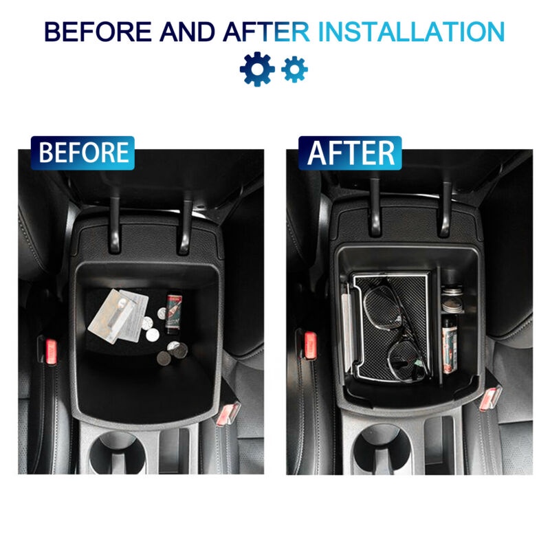 Hộp Đựng Tiền Xu Bằng ABS Tiện Dụng Cho Kia Celtos 2020 / Kia Seltos 2020