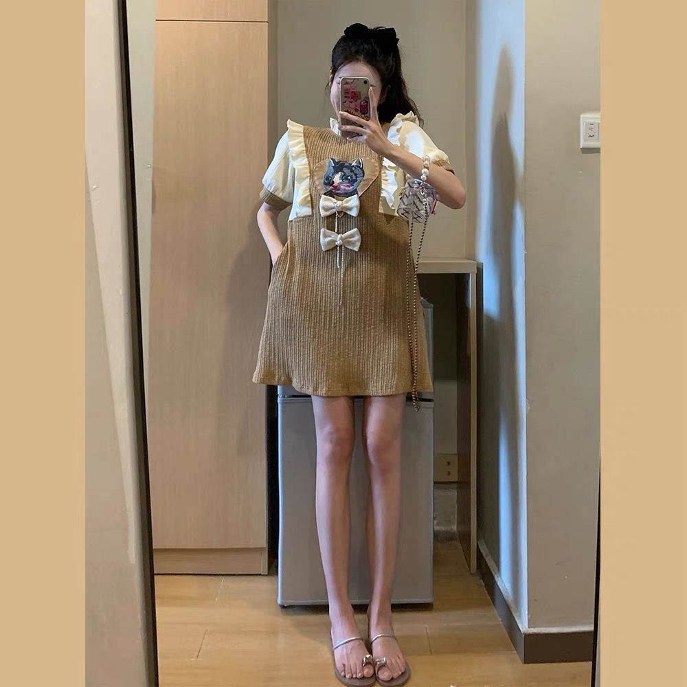 Đầm Thời Trang Mùa Hè Pháp Thanh Lịch Dành Cho Nữ