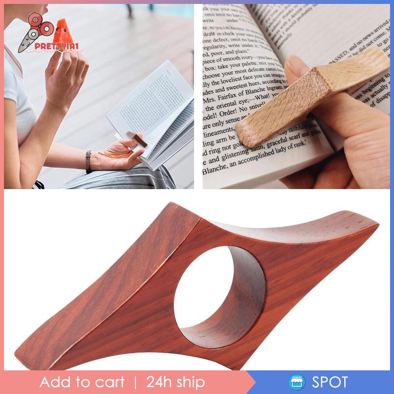 [Prettyia1] Giá Đỡ Bookmark Cầm Tay Nhỏ Gọn Cho Đầu Đọc Sách Quà Tặng