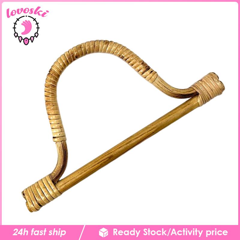 Tay Cầm Túi Xách Thay Thế DIY Bằng Tre Tiện Dụng