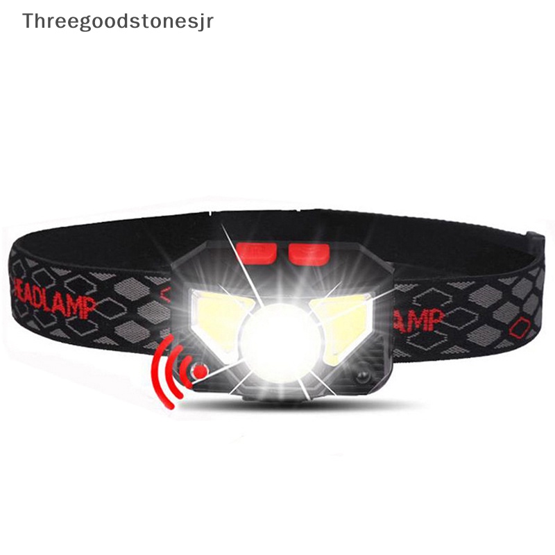 Đèn Pha LED COB Cảm Biến Chuyển Động 8 Chế Độ Sáng Tiện Dụng Cho Cắm Trại / Câu Cá JR