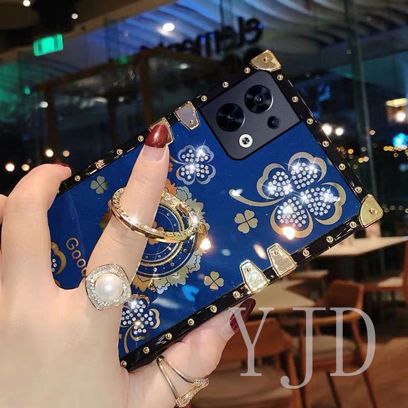 Ốp Điện Thoại Chống Sốc Hình Vuông Cho OPPO Reno8 Reno8 Z Reno8 T