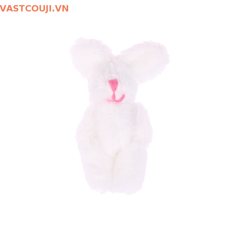 Thỏ Nhồi Bông 5.5CM Treo Móc Khóa Trang Trí Dễ Thương