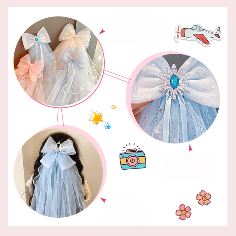 Kẹp TóC HìNh Nơ Ruy Băng ThờI Trang Cho Nữ