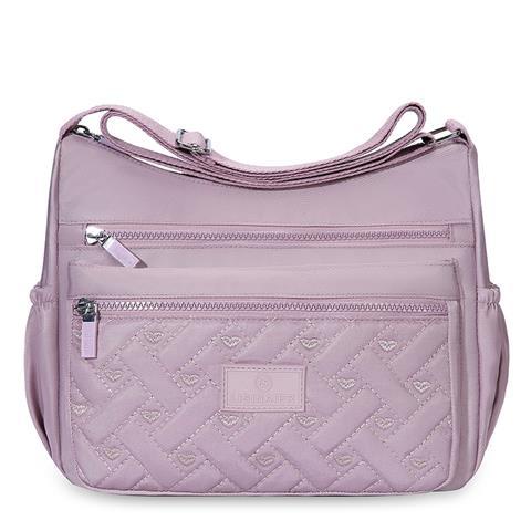 Túi Vải Đeo Chéo Nhiều Ngăn Sức Chứa Lớn Phong Cách Mới Dễ Phối Đồ