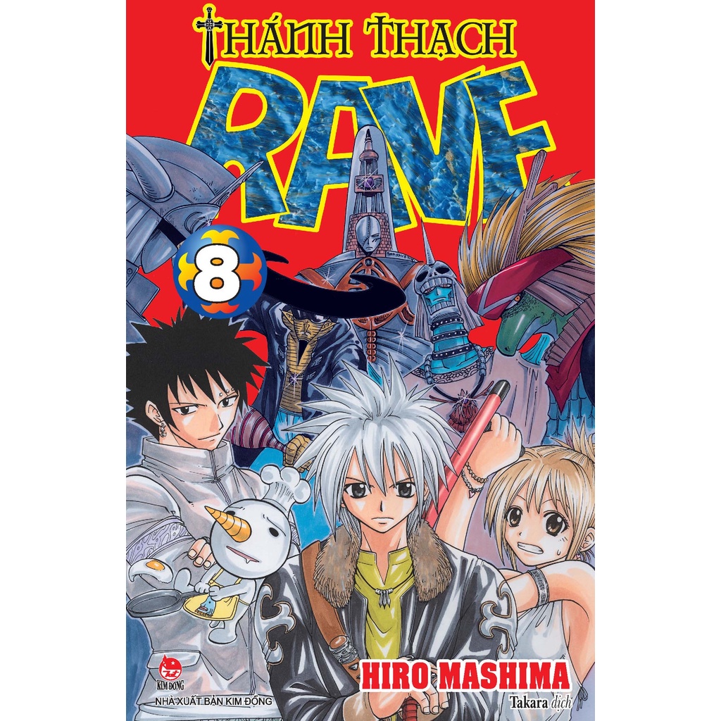 Sách Thánh Thạch Rave - Tập 8 - Tặng Kèm Bookmark Plue