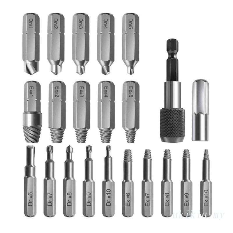 Bộ 22 Dụng Cụ Tháo Gỡ Ốc Vít Bị Hỏng