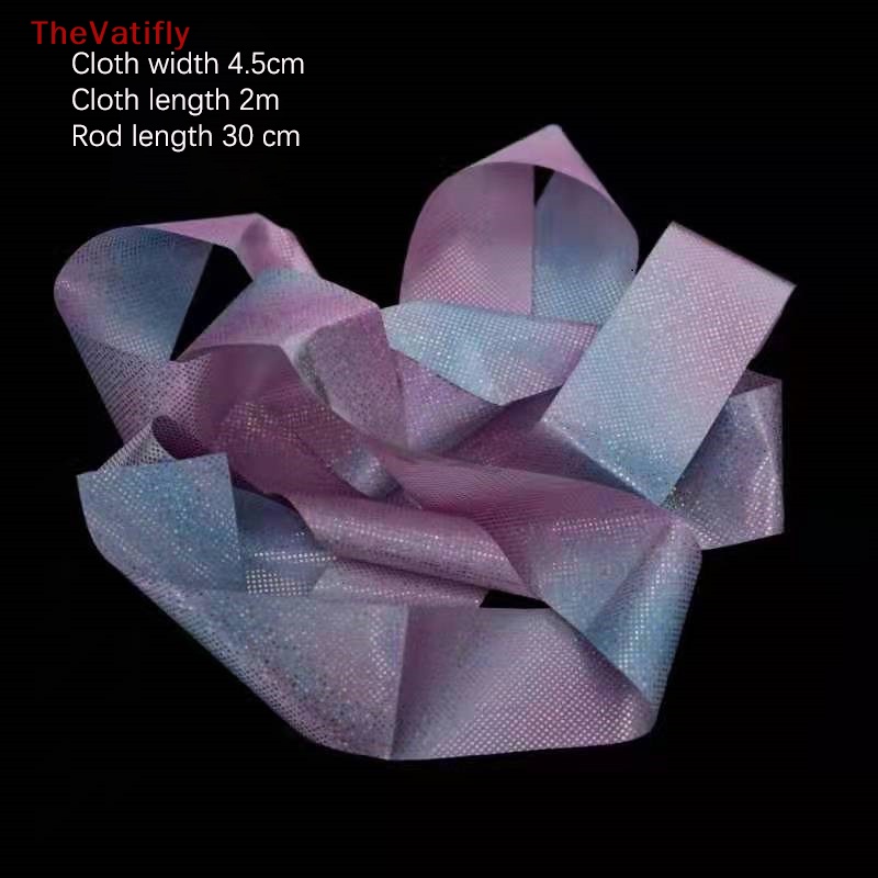 Dây Ruy Băng Lấp Lánh 2M / 4M Dùng Làm Phụ Kiện Biểu Diễn Múa Ba Lê Cho Bé