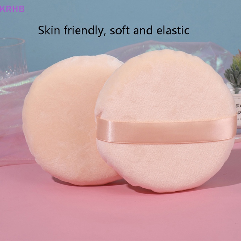 Mút Trang Điểm Mềm Mại Hình Tròn Cỡ Lớn Tiện Dụng Mới