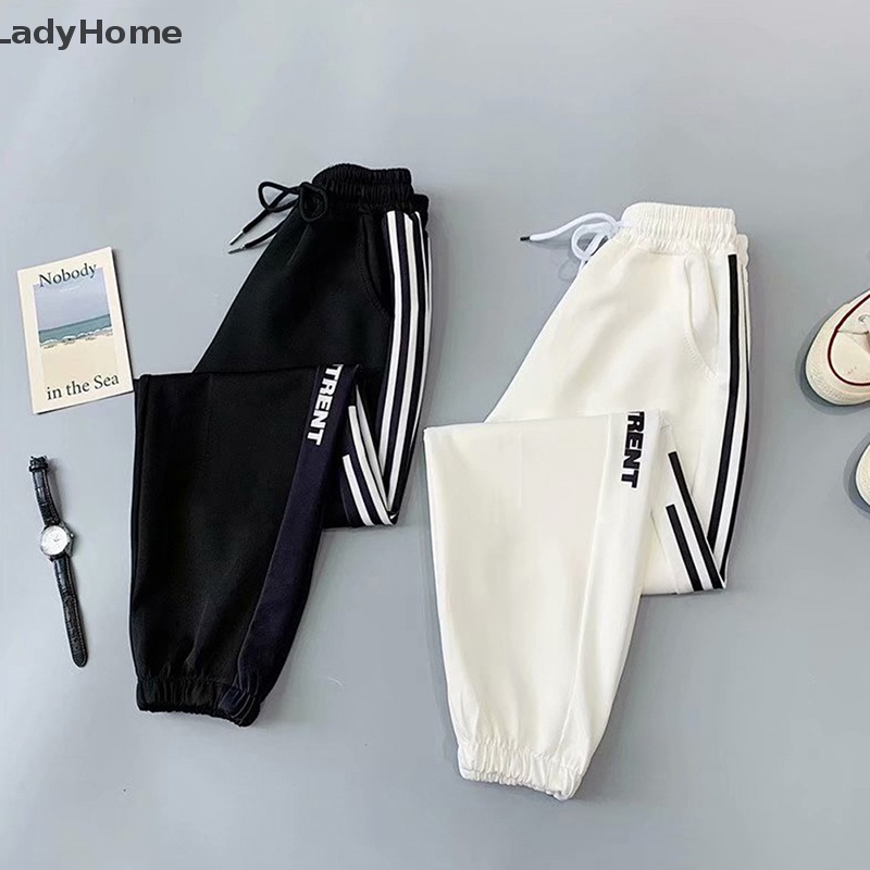 Quần Joggers Dáng Rộng Phong Cách Hip Hop Hàn Quốc Thời Trang Cho Nữ