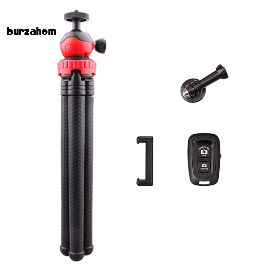 1 Bộ Giá Đỡ Ba Chân Đầu Cầu Linh Hoạt Xoay 360 Độ Ốc Vít 1 / 4 Cho Điện Thoại Dùng Ngoài Trời