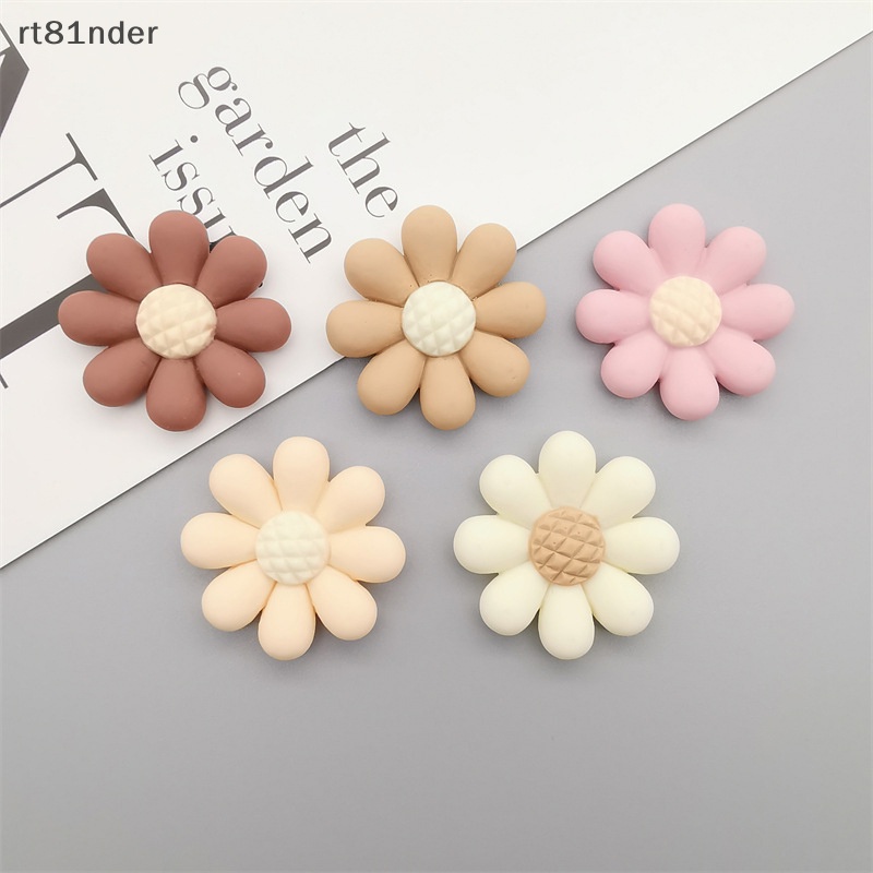 Rt Set 10 Kẹp Tóc Hình Hoa Hướng Dương Nhiều Màu Sắc Chất Lượng Cao DIY